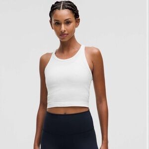 Lululemon Swiftly Tech Cropped Racerback Tank Top 2.0
White / 8 NWT